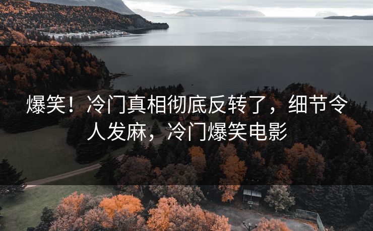 爆笑！冷门真相彻底反转了，细节令人发麻，冷门爆笑电影