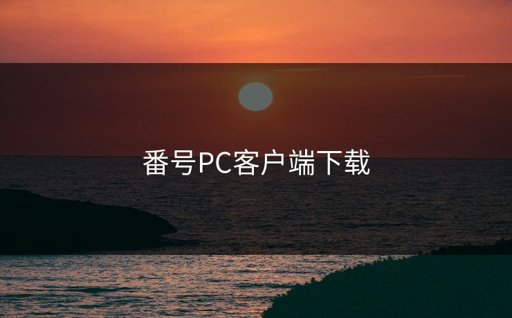 番号PC客户端下载